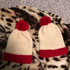 Knitted winter hats